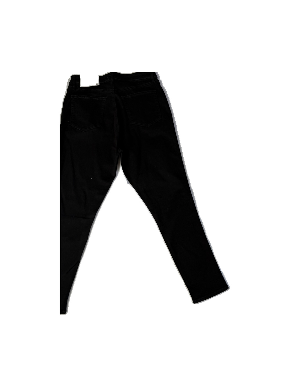 LOFT The Skinny High Rise Curvy Black Jeans Size 30 - Picture 6 of 6